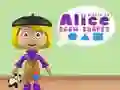 Hra Svet Alice: Kreslenie Tvarov online Hra Svet Alice: Kreslenie Tvarov online