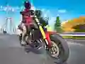 Hra Preteky Moto Bicyklov v Doprave online Hra Preteky Moto Bicyklov v Doprave online