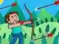 Hra Nápad noob lukostrelca na monštrá online