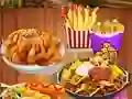 Hra Pouličné jedlo smažené online