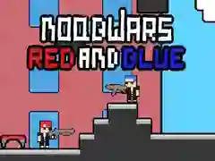 Hra Noob vojny Červené a Modré online