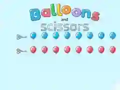 Hra Balóny a Nožnice online