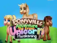 Hra Dobrodružstvo v Ponyville: Veľké Prebudenie Jednorožca online Hra Dobrodružstvo v Ponyville: Veľké Prebudenie Jednorožca online