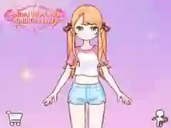 Hra Anime bábika obliekanie online