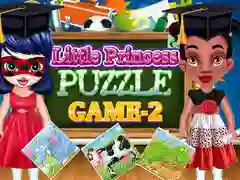 Hra Hra s hádankami Malá princezná 2 online Hra Hra s hádankami Malá princezná 2 online