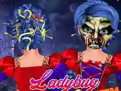 Hra Halloweenske účesy pre lienku online