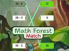 Hra Matematická Hra v Lese online Hra Matematická Hra v Lese online