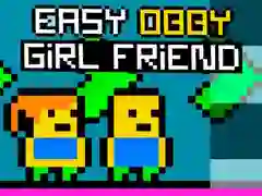 Hra Ľahká Obby Priateľka online Hra Ľahká Obby Priateľka online
