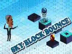 Hra Skok na Nebeskom Bloku online Hra Skok na Nebeskom Bloku online