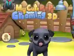 Hra Môj roztomilý šteniatko grooming 3D online Hra Môj roztomilý šteniatko grooming 3D online