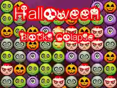 Hra Halloweenová bloková kolaps online