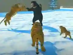 Hra Simulátor tigrej rodiny online