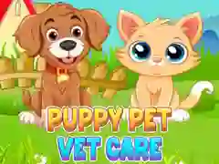 Hra Starostlivosť o šteniatka u veterinára online