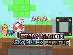 Hra Cukrové kráľovstvo Skyblock Parkour online Hra Cukrové kráľovstvo Skyblock Parkour online