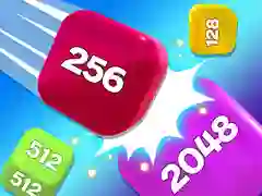 Hra Reťazový Kocka 2048 3D Spojovacia Hra online Hra Reťazový Kocka 2048 3D Spojovacia Hra online