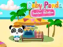 Hra Letné prázdniny s malou pandou online Hra Letné prázdniny s malou pandou online
