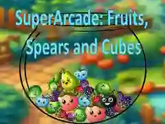 Hra SuperArcade: Ovocie, Šípy a Kocky online