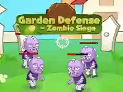 Hra Obrana Záhrady - Besnenie Zombie online