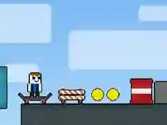 Hra Obby Skate Navždy Parkour online