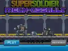 Hra Supervojak Mech Útok online