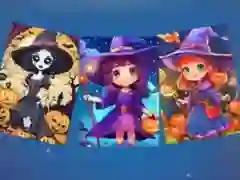 Hra Strašidelný Halloween Puzzle online Hra Strašidelný Halloween Puzzle online