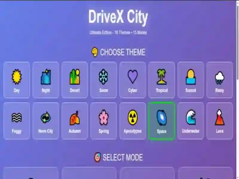 Hra City Drive X online