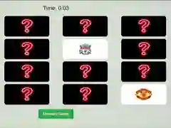 Hra Pamäť Futbalového Zápasu online