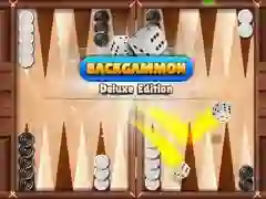 Hra Deluxe vydanie stolnej hry Backgammon online