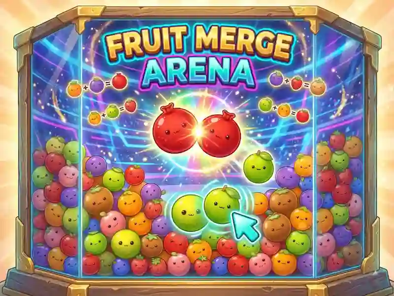 Hra Fruit Merge Arena online