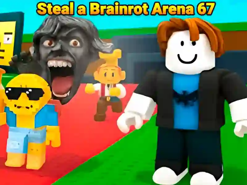 Hra Ukradnite Brainrot: Arena 67 online