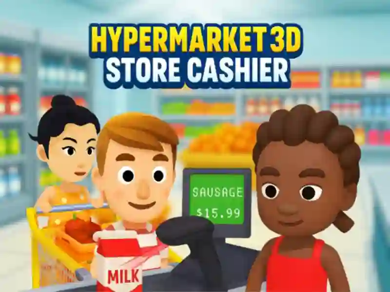 Hra Hypermarket 3D: Pokladňa obchodu online