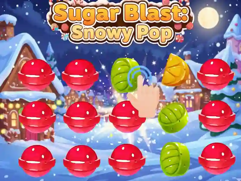Hra Sugar Burst: Snow Pop online