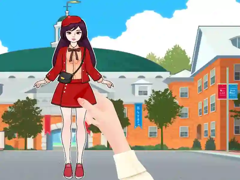 Hra Outfit a make-up pre papierovú bábiku online