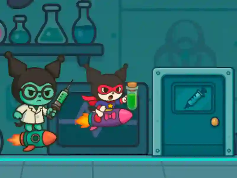 Hra Čierna mačka: Útek z laboratória online