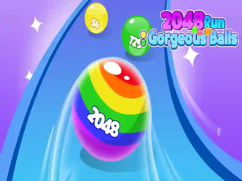 Hra 2048 spúšťajte nádherné gule online