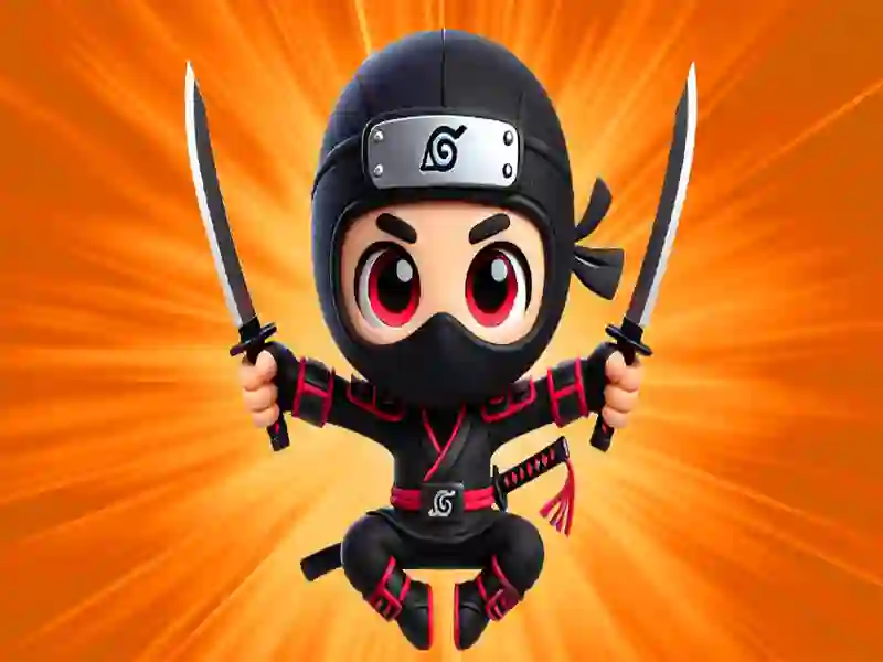 Hra Hádzať ninja online