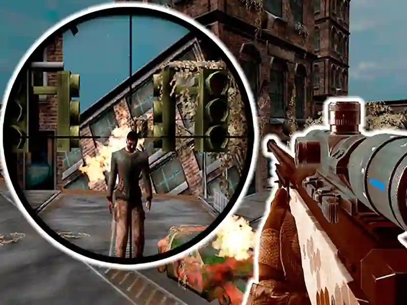 Hra Ostreľovač 3D zombie online