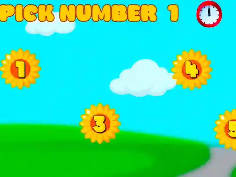Hra Vyberte číslo online
