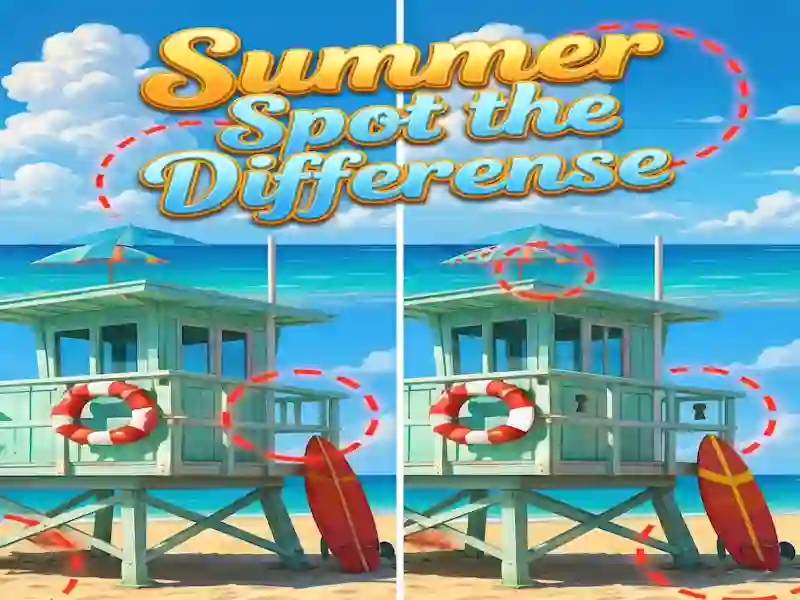 Hra Summer Spot the Differense online