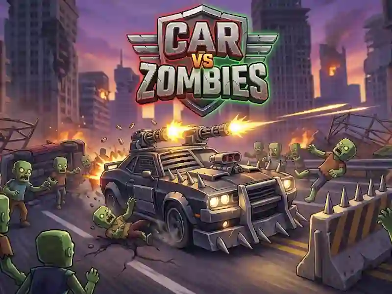 Hra Car VS Zombies online