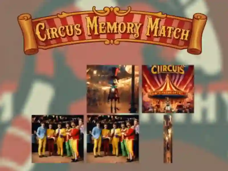 Hra Cirkus: Pamäťová zhoda online