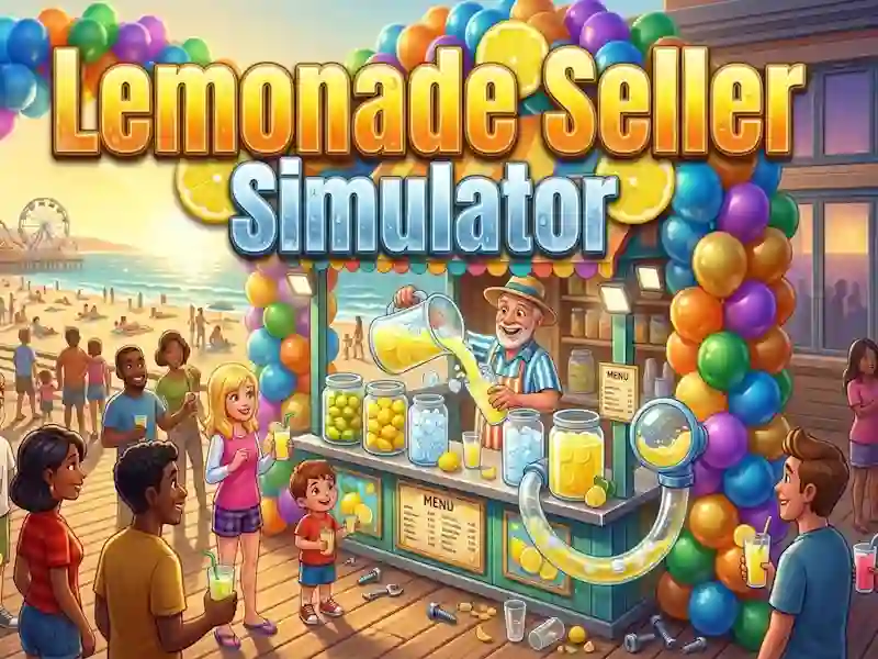Hra Simulátor predajcu limonády online