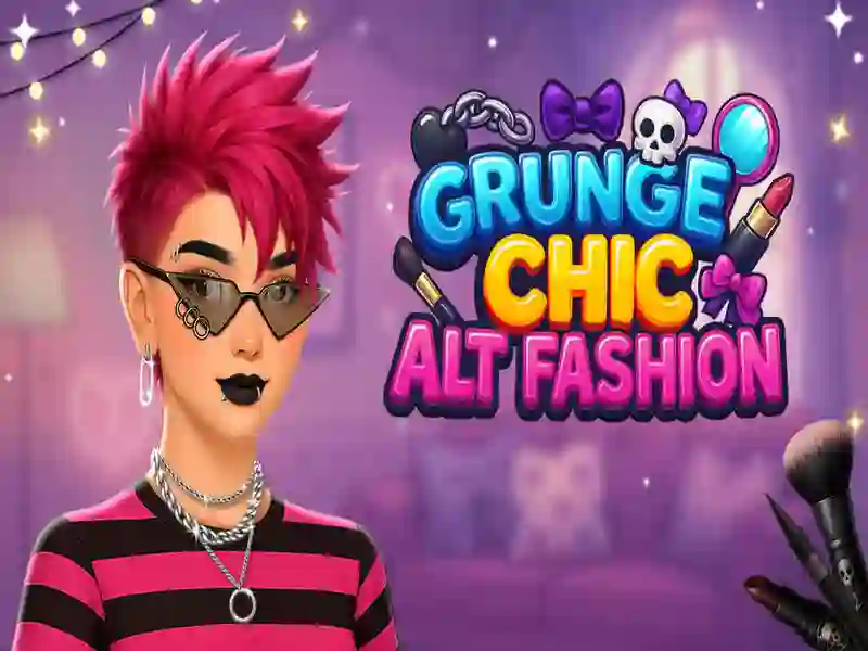 Hra Grunge Chic: Alternatívna móda online
