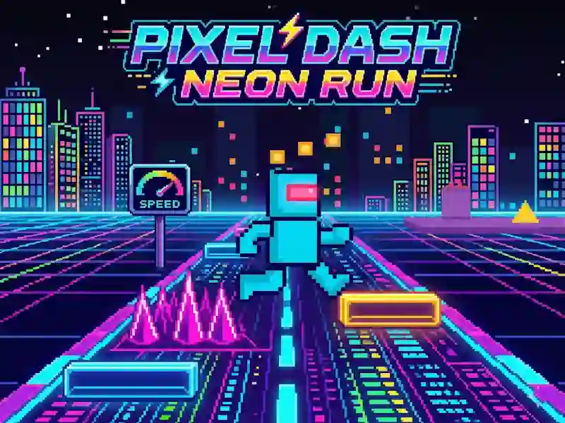 Hra Pixel Dash Neon Run online