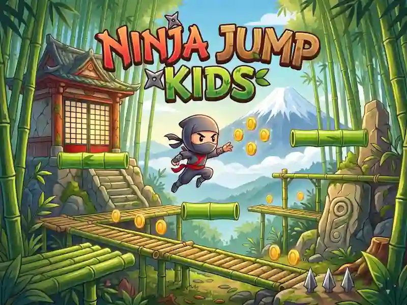 Hra Ninja Jump Kids online