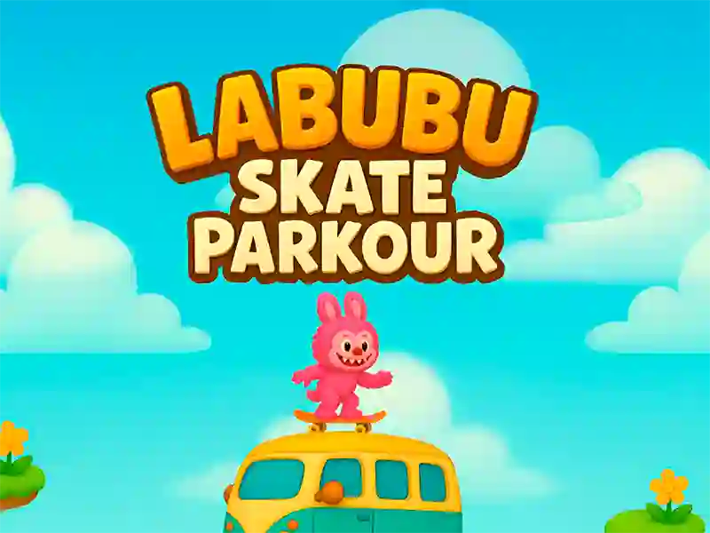 Hra Labubu Skate Parkur online Hra Labubu Skate Parkur online