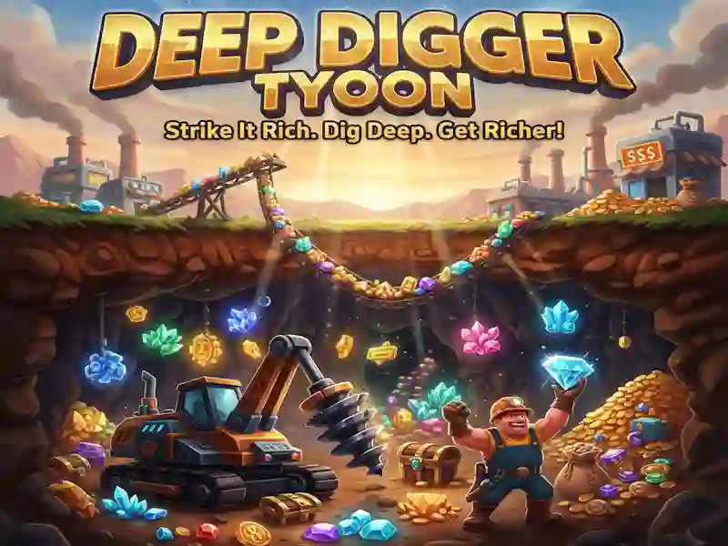 Hra Deep Excavator Tycoon online