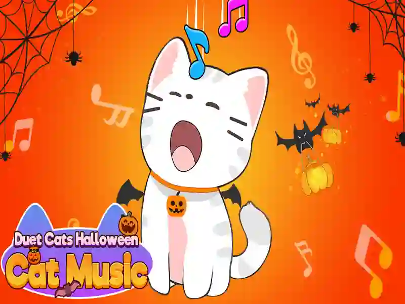 Hra Cat Duet pre Halloween: Cat Music online