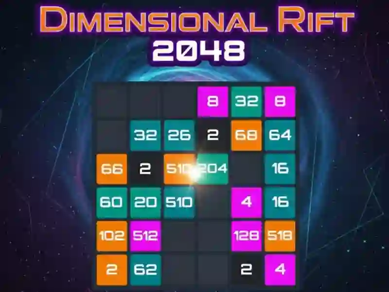 Hra Dimension Rift 2048 online