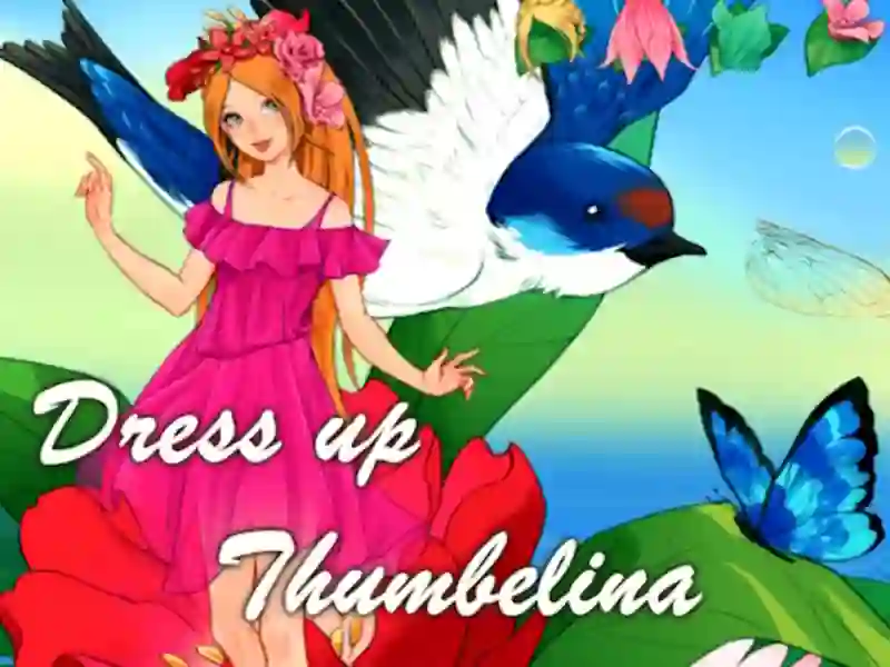 Hra Oblečte sa thumbelina online